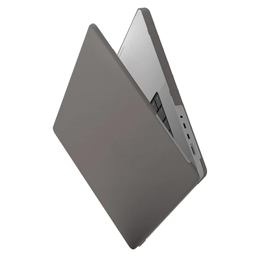 Чехол Uniq CLARO для MacBook Air 15 Matte Grey, Прозрачный темный — фото 3