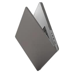 Чехол Uniq CLARO для MacBook Air 15 Matte Grey, Прозрачный темный — фото 3