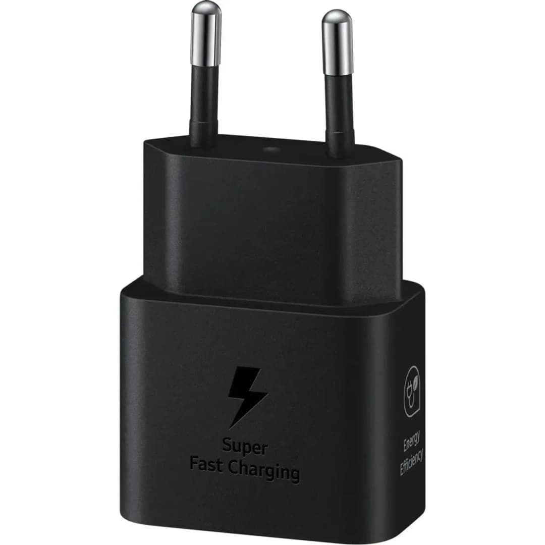 Сетевое зарядное устройство Samsung 25W USB-C EP-T2510 Black, Черный — фото 3