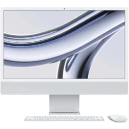 Моноблок Apple iMac 24 Retina 4.5K M3 8C CPU 8C GPU Silver, Серебристый — фото 1