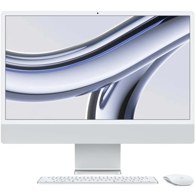 Моноблок Apple iMac 24 Retina 4.5K M3 8C CPU 8C GPU Silver, Серебристый