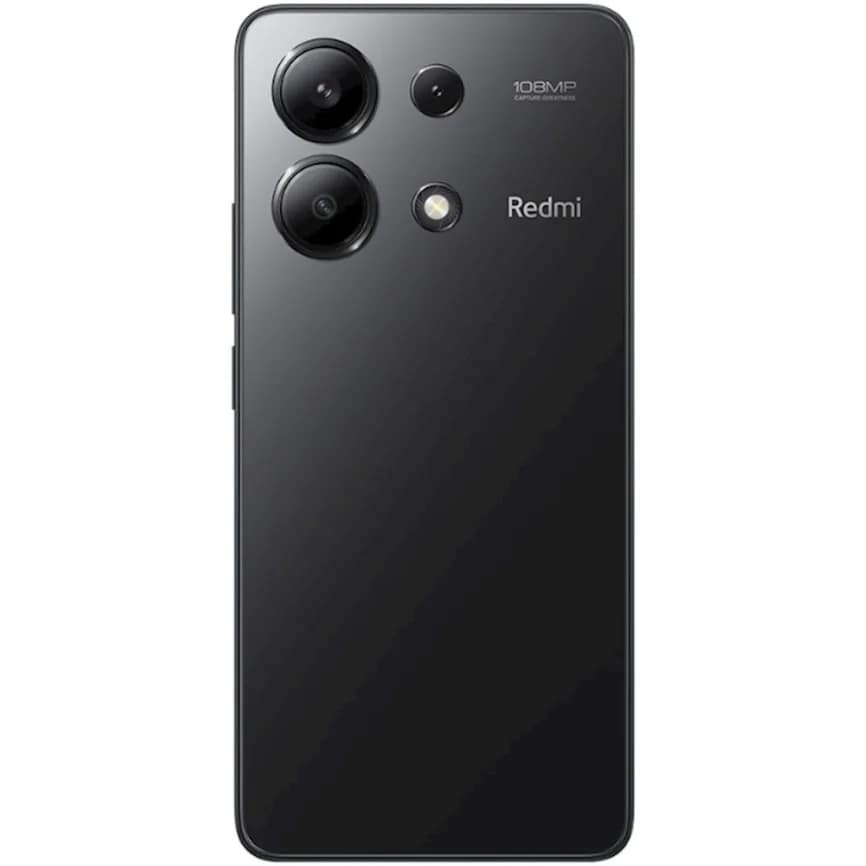 Смартфон Xiaomi Redmi Note 13 4G 8 Midnight Black Global Version, Черный — фото 3