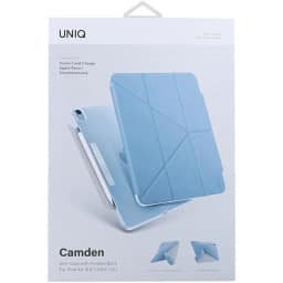 Чехол Uniq Camden для iPad Air 10.9 Northern blue, Голубой — фото 5