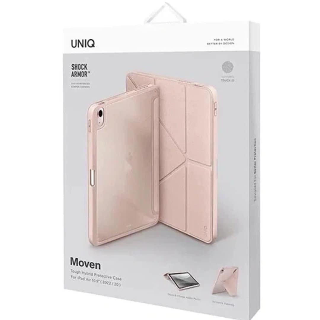 Чехол Uniq Moven для Pad Air 10.9 Pink, Розовый — фото 4
