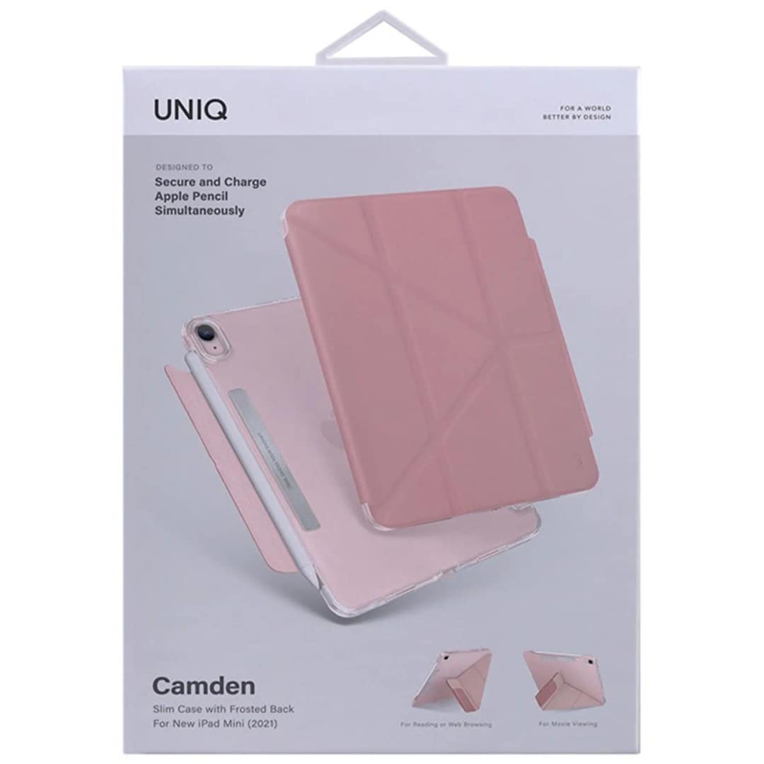 Чехол Uniq Camden для iPad Mini Pink, Розовый — фото 5