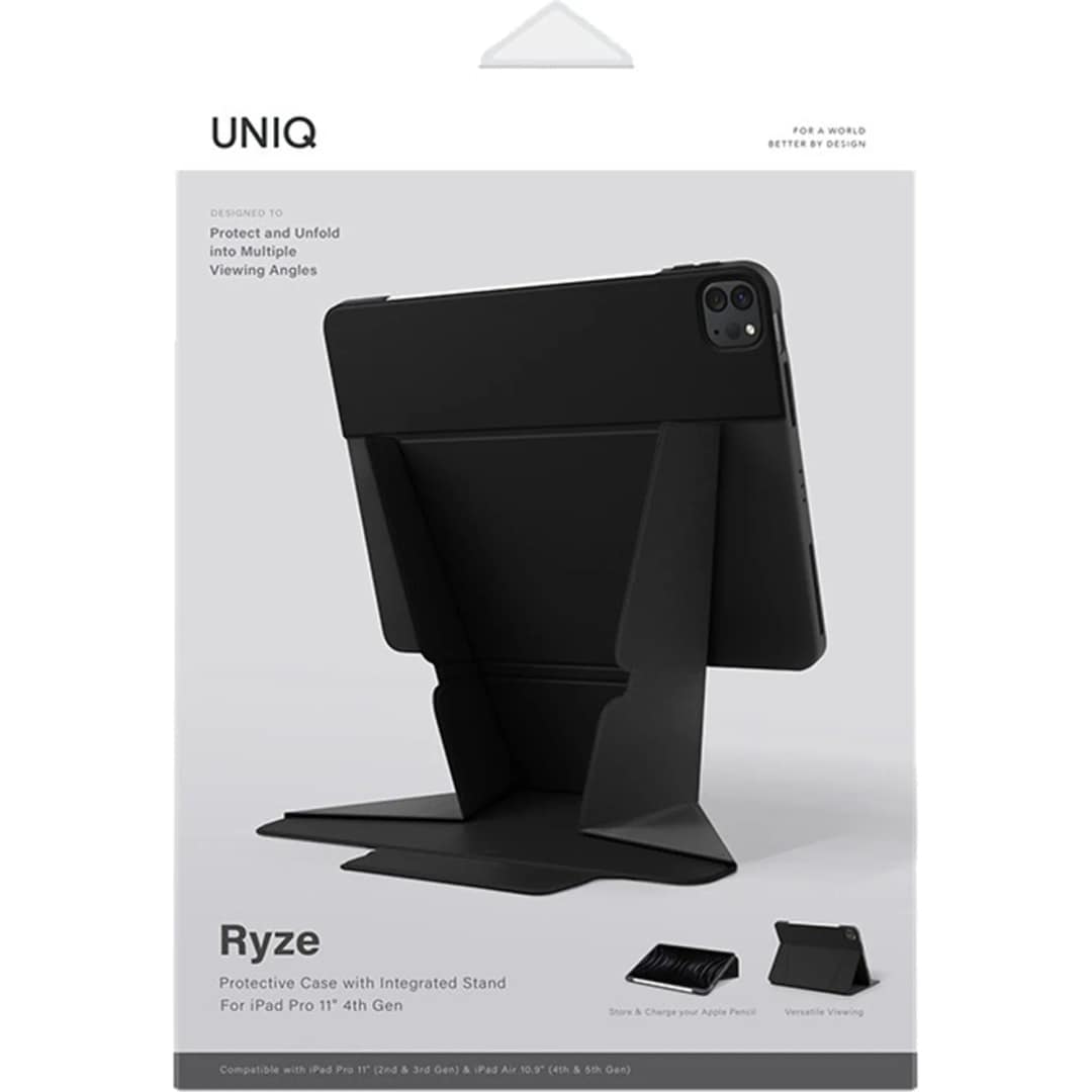Чехол Uniq RYZE для iPad Pro 11 Air 10.9 Black, Черный — фото 7