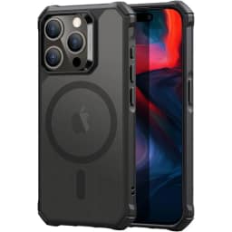 Чехол ESR Air Armor Halolock Magsafe для iPhone 15 Pro Max Frosted Black, Черный — фото 2