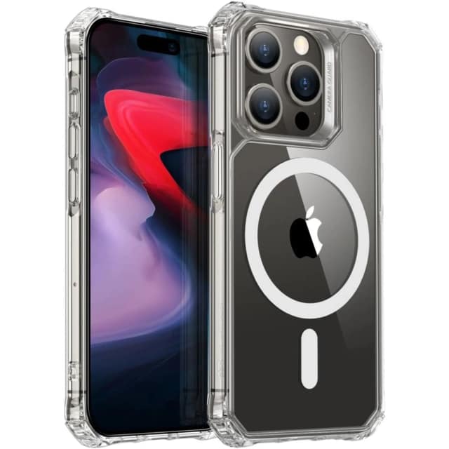 Чехол ESR Air Armor Halolock Magsafe для iPhone 15 Pro Max Clear, Прозрачный