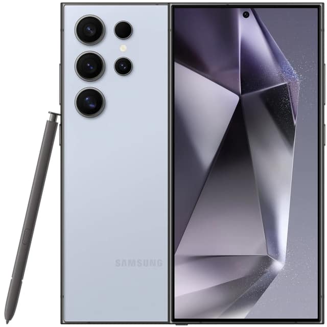 Смартфон Samsung Galaxy S24 Ultra SM-S928B 12 Titanium Blue, Голубой