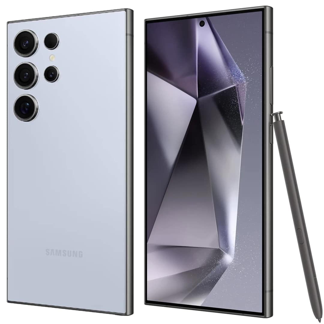 Смартфон Samsung Galaxy S24 Ultra SM-S928B 12 Titanium Blue, Голубой — фото 3