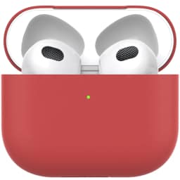 Силиконовый чехол Deppa для AirPods 3 Red, Красный — фото 1