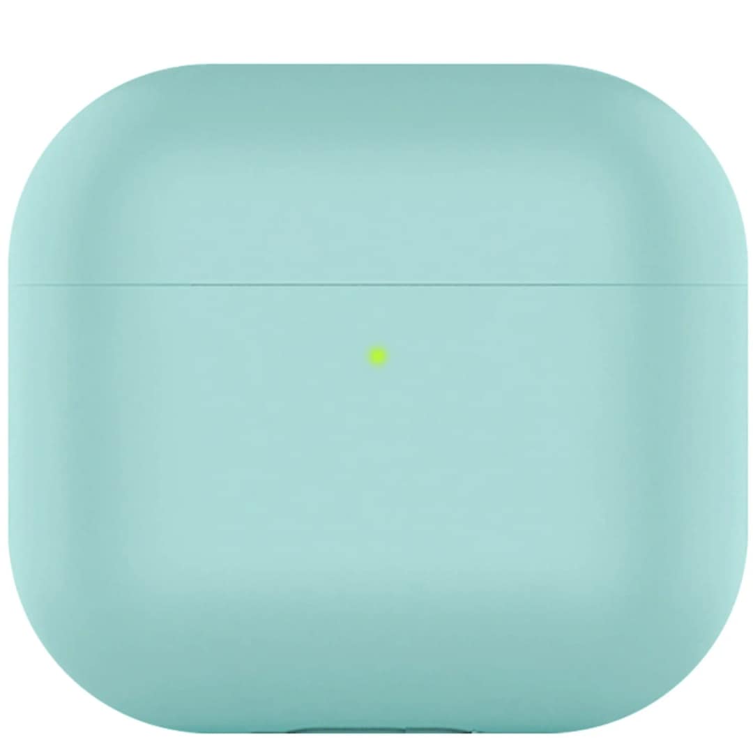 Силиконовый чехол Deppa для AirPods 3 Mint, Зеленый — фото 2