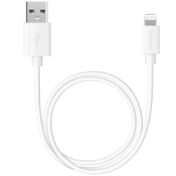 Кабель Deppa USB Lightning 2m 72223 White, Белый — фото 1
