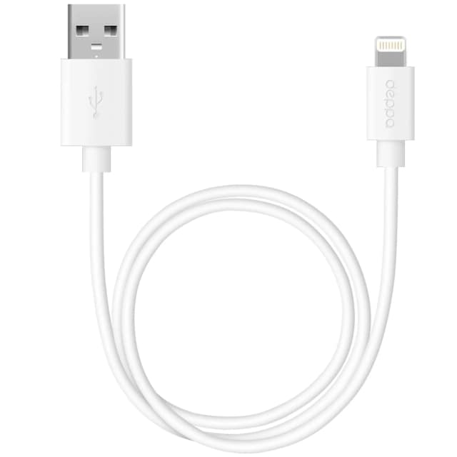 Кабель Deppa USB Lightning 2m 72223 White, Белый
