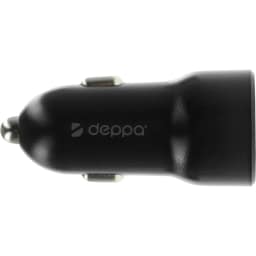Автомобильное зарядное устройство Deppa 20W USB-C USB-A 11298 Black, Черный — фото 4