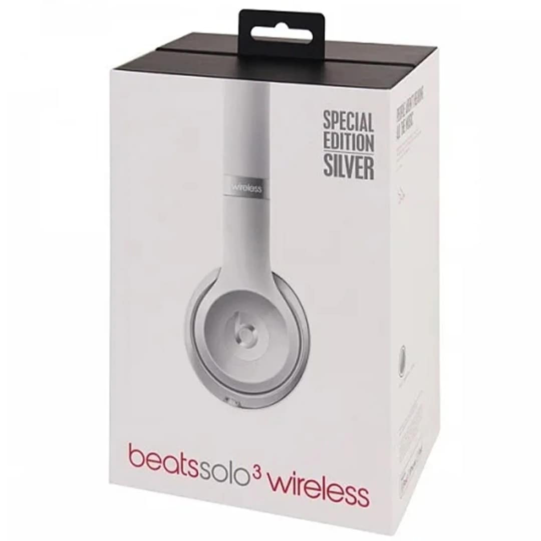 Наушники Beats Solo 3 Wireless Silver, Серебристый — фото 6
