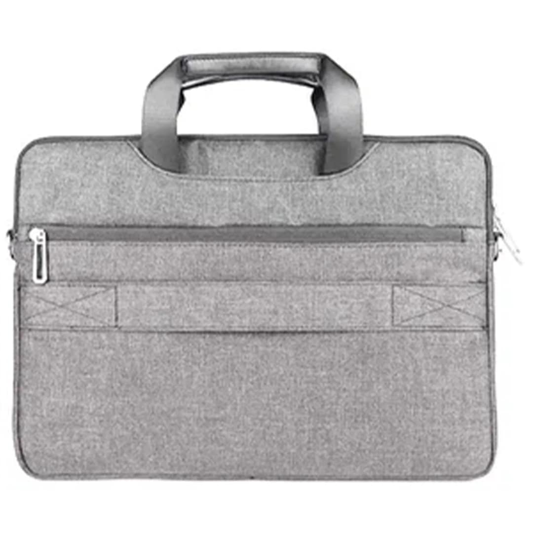 Сумка WiWU для ноутбуков Gent Business Handbag 13.3 Light Gray, Серебристый — фото 2