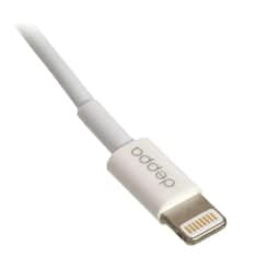 Кабель Deppa USB Lightning 1 2m 72114, White — фото 4
