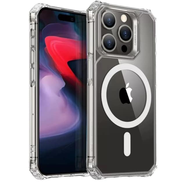 Чехол ESR Air Armor Halolock Magsafe для iPhone 15 Pro Clear, прозрачный