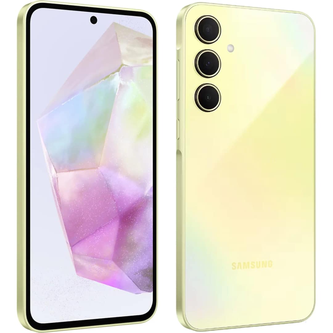 Смартфон Samsung Galaxy A35 5G 6 Awesome Lemon, Желтый — фото 3