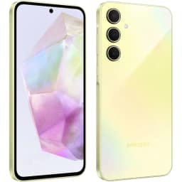 Смартфон Samsung Galaxy A35 5G 6 Awesome Lemon, Желтый — фото 3