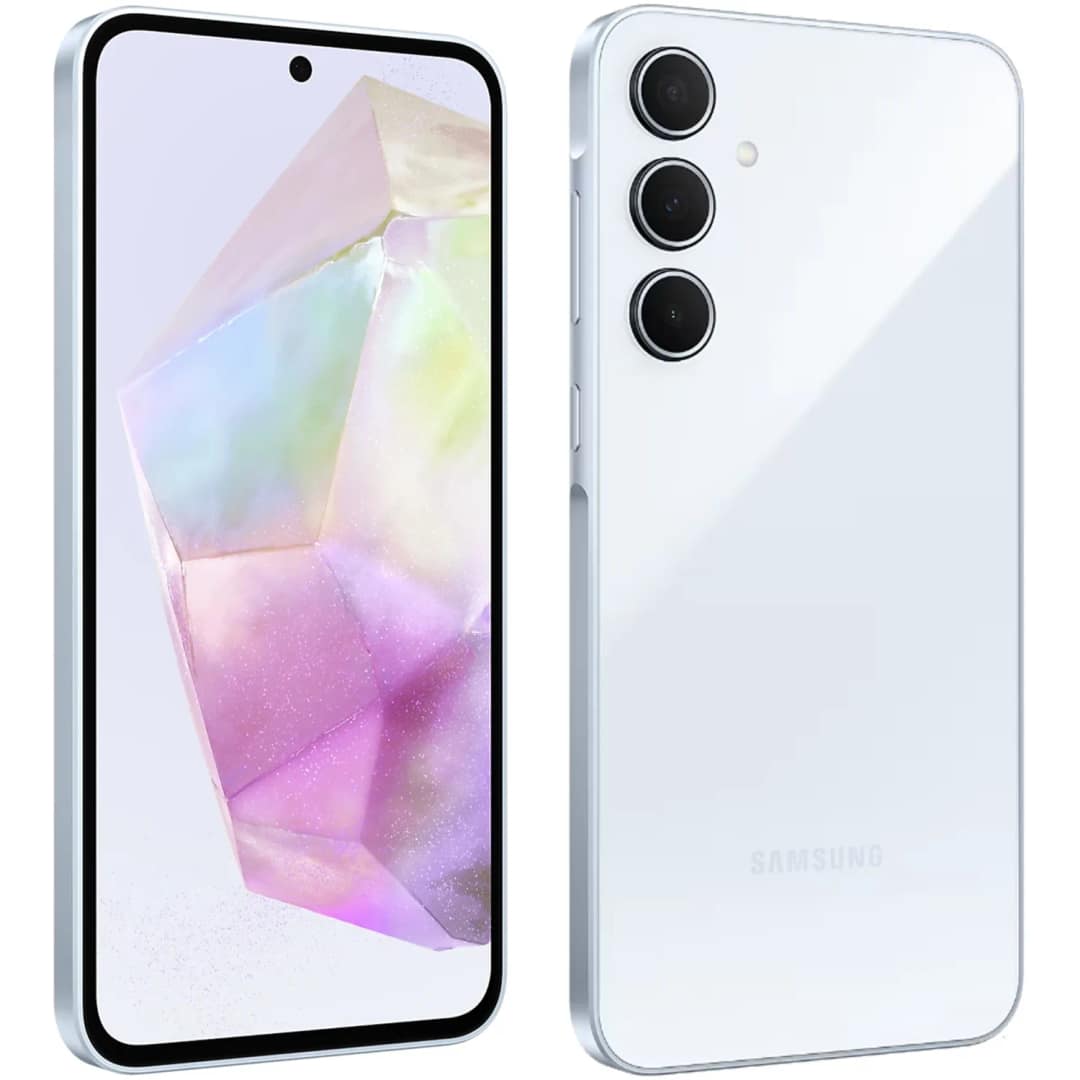 Смартфон Samsung Galaxy A35 5G 6 Awesome Ice blue, Голубой — фото 4