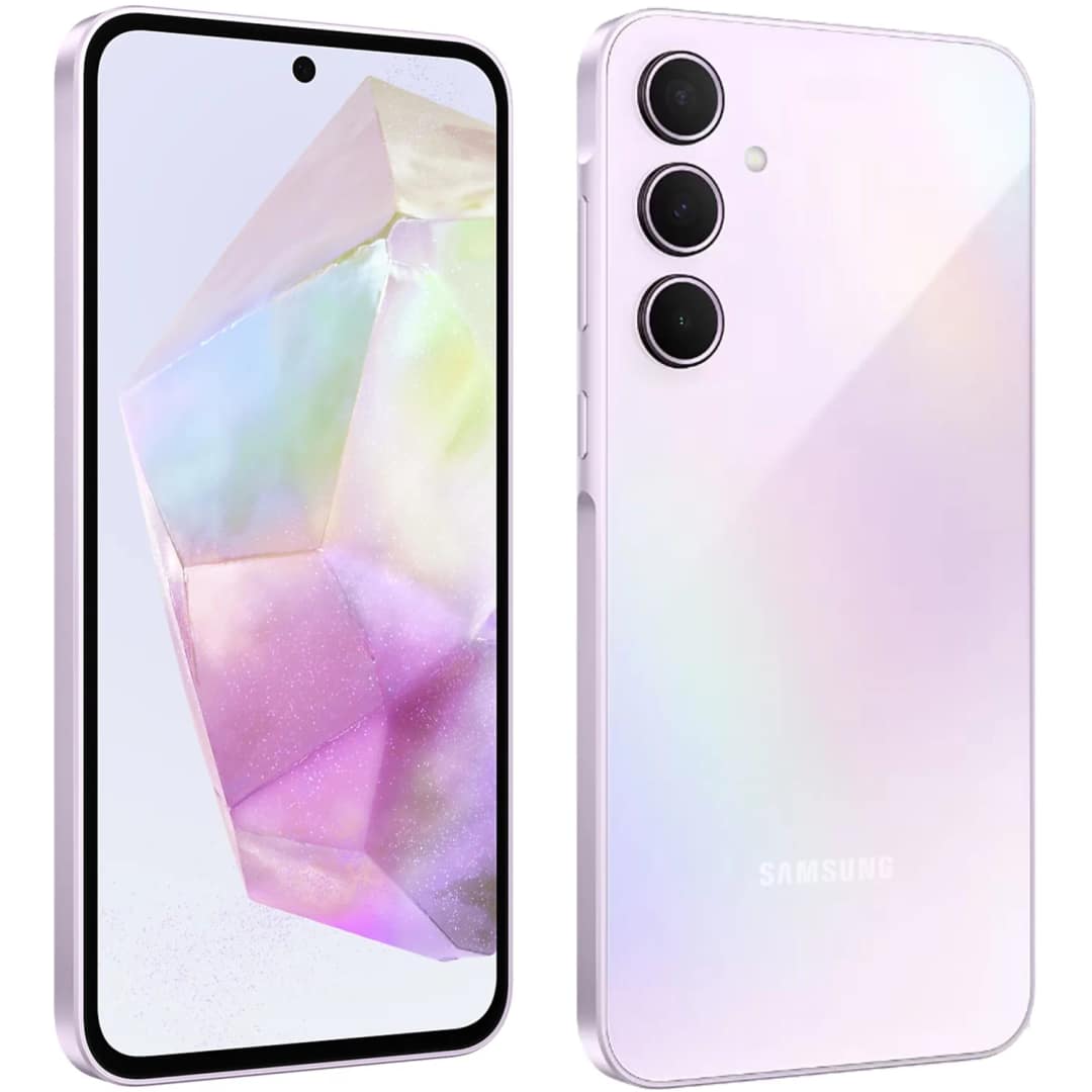 Смартфон Samsung Galaxy A35 5G 6 Awesome Lilac, Розовый — фото 3