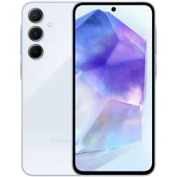 Смартфон Samsung Galaxy A55 5G 12 Awesome Ice blue, Голубой — фото 1
