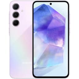Смартфон Samsung Galaxy A55 5G 12 Awesome Lilac, Розовый — фото 1