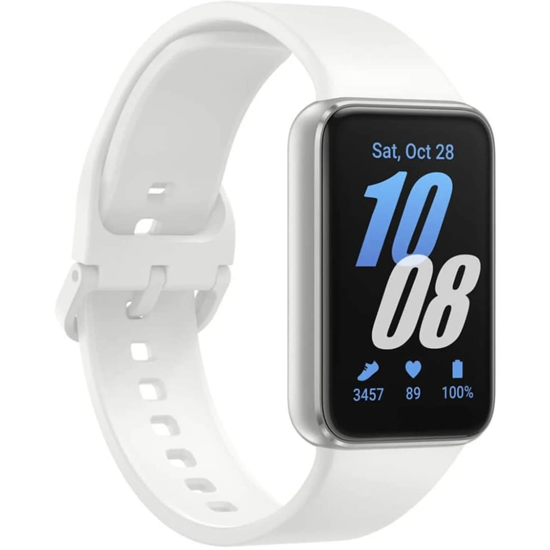 Смарт-часы Samsung Galaxy Fit3 Silver, Серебристый — фото 3