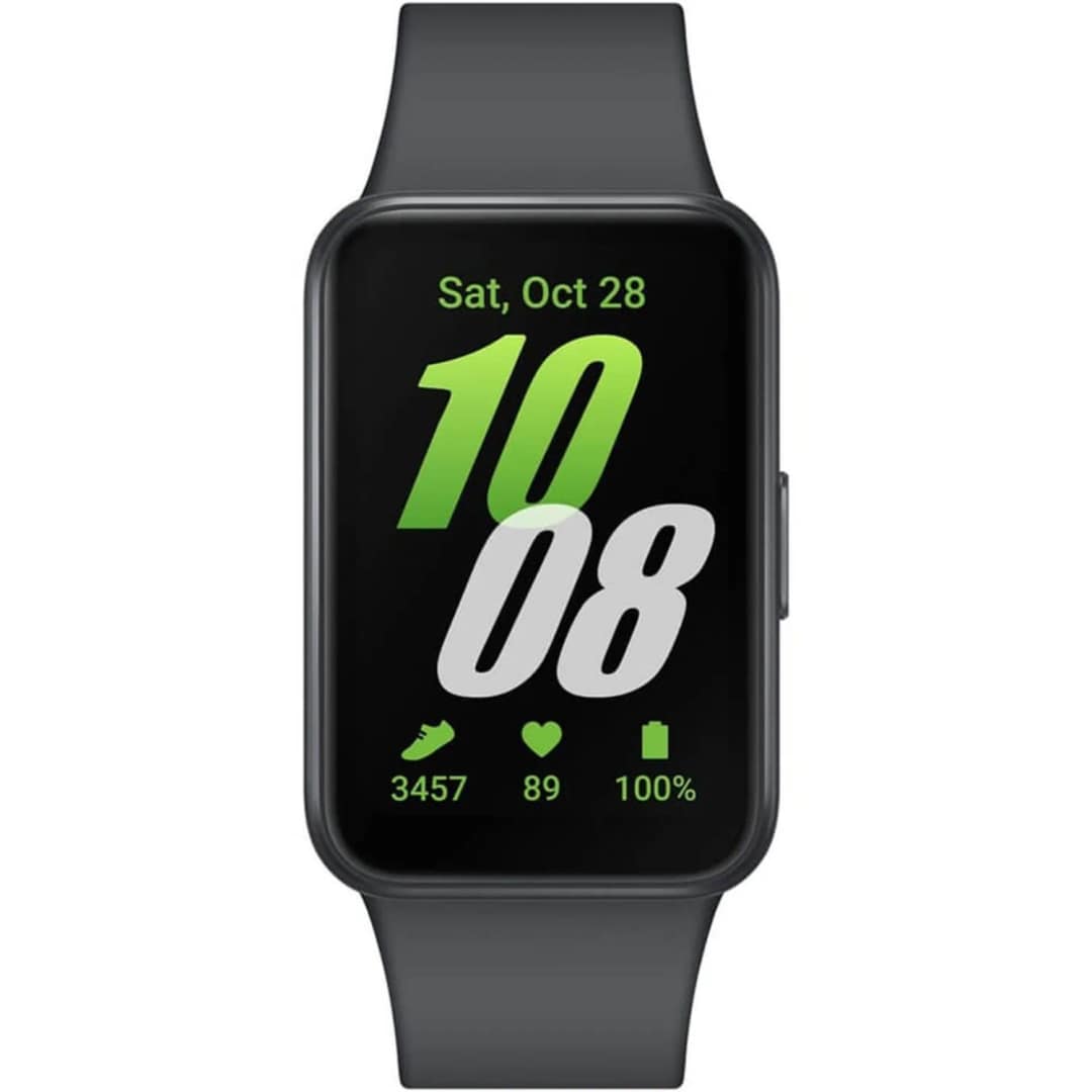 Смарт-часы Samsung Galaxy Fit3 Graphite, Черный — фото 2