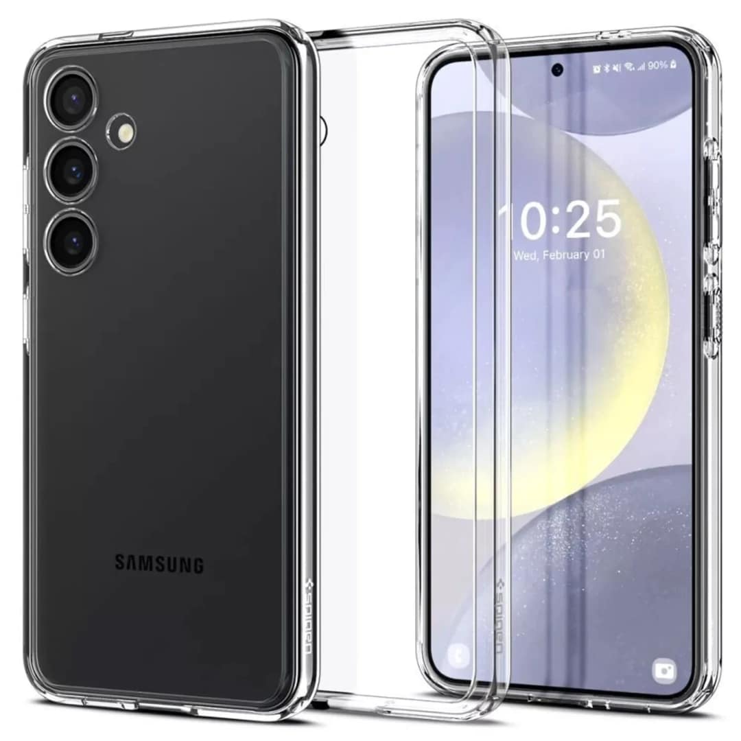 Чехол Spigen Ultra Hybrid для Galaxy S24 Cristal Clear — фото 3