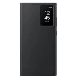 Чехол-книжка Samsung Smart View Wallet Case для S24 Ultra Black, Черный — фото 1