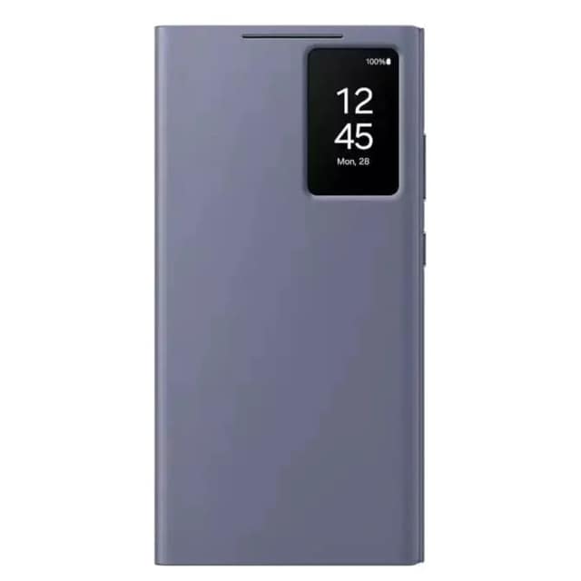Чехол-книжка Samsung Smart View Wallet Case для S24 Ultra Violet, Фиолетовый