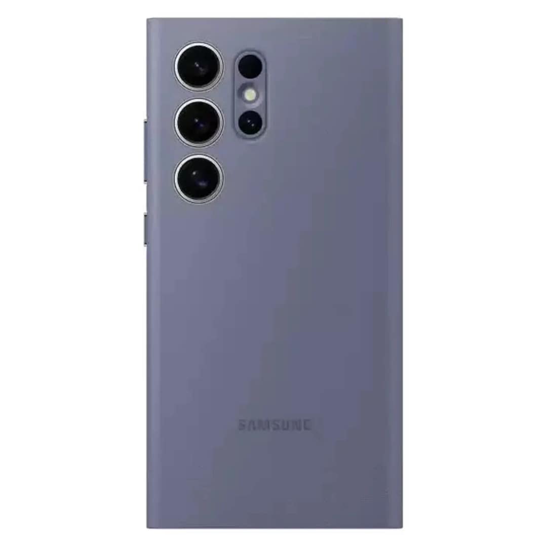 Чехол-книжка Samsung Smart View Wallet Case для S24 Ultra Violet, Фиолетовый — фото 5