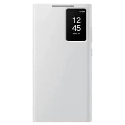 Чехол-книжка Samsung Smart View Wallet Case для S24 Ultra White, Белый — фото 1