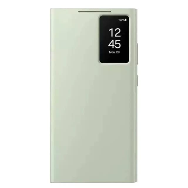 Чехол-книжка Samsung Smart View Wallet Case для S24 Ultra Light Green, Зеленый