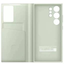 Чехол-книжка Samsung Smart View Wallet Case для S24 Ultra Light Green, Зеленый — фото 4