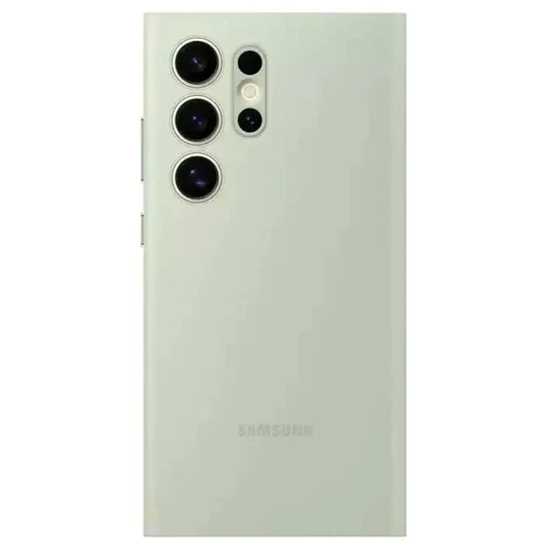 Чехол-книжка Samsung Smart View Wallet Case для S24 Ultra Light Green, Зеленый — фото 5