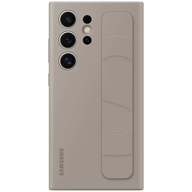 Чехол Samsung Standing Grip Case для S24 Ultra Taupe, Серый