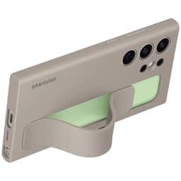 Чехол Samsung Standing Grip Case для S24 Ultra Taupe, Серый — фото 3