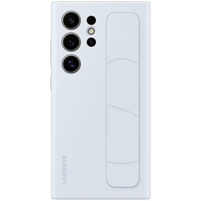 Чехол Samsung Standing Grip Case для S24 Ultra Light Blue, Голубой