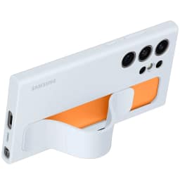 Чехол Samsung Standing Grip Case для S24 Ultra Light Blue, Голубой — фото 3