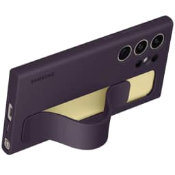 Чехол Samsung Standing Grip Case для S24 Ultra Dark Violet, Тёмно-фиолетовый — фото 3