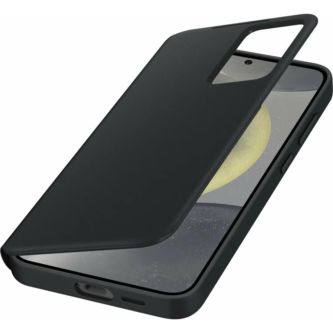 Чехол-книжка Samsung Smart View Wallet Case для S24 Plus Black, Черный — фото 2
