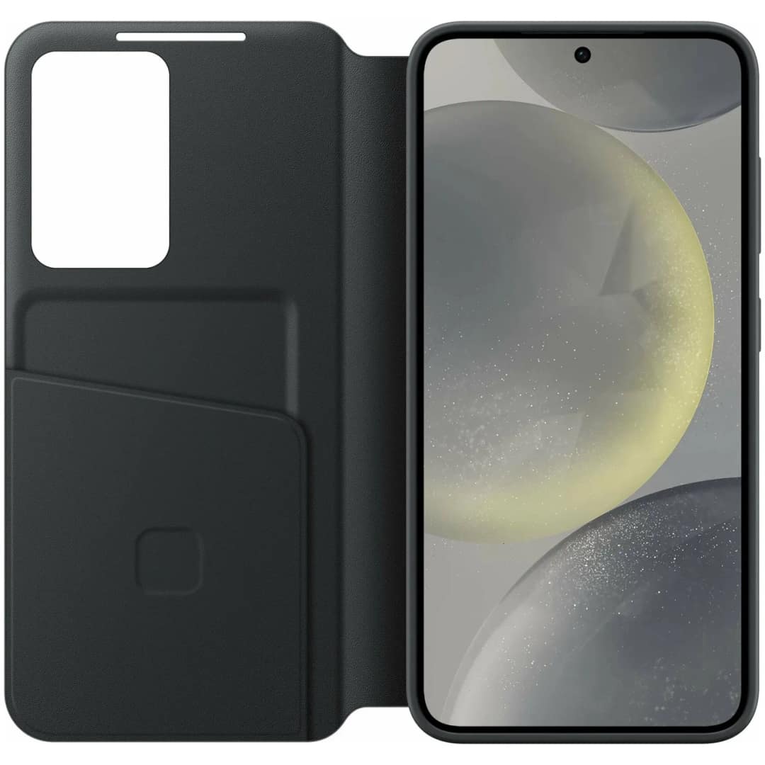 Чехол-книжка Samsung Smart View Wallet Case для S24 Plus Black, Черный — фото 4