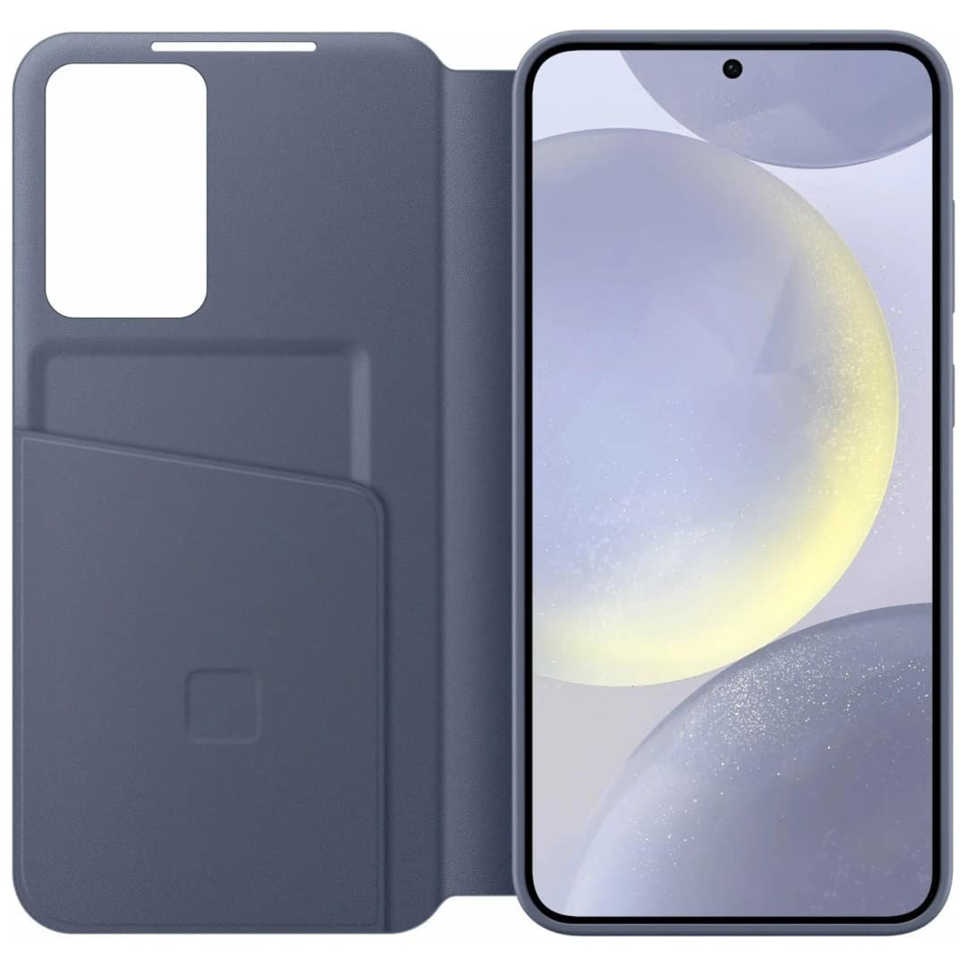Чехол-книжка Samsung Smart View Wallet Case для S24 Plus Violet, Фиолетовый — фото 3