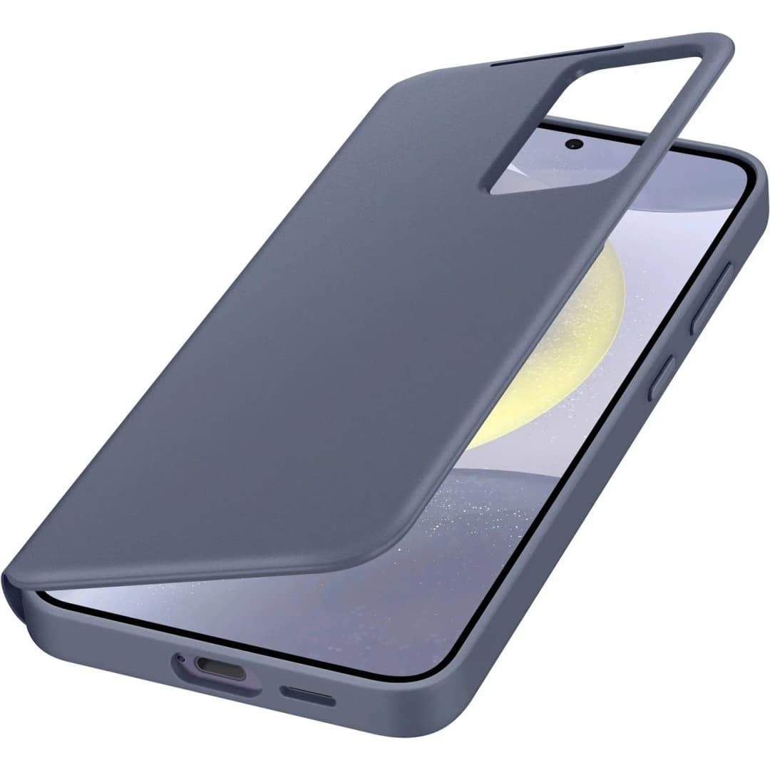 Чехол-книжка Samsung Smart View Wallet Case для S24 Plus Violet, Фиолетовый — фото 4
