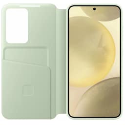 Чехол-книжка Samsung Smart View Wallet Case для S24 Plus Light Green, Зеленый — фото 4
