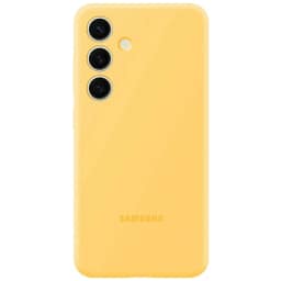 Чехол Samsung Silicone Case для S24 Plus Yellow, Желтый — фото 1